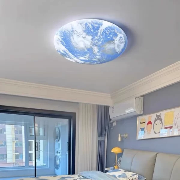 LED плафон DMLiving, модел Pamant, 96W – модерен дизайн и функционалност с три опции за осветление за всяко пространство