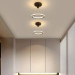 Модерен LED полилей DMLiving модел DM6065 – Мощно осветление и елегантен дизайн в черно