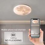 Модерен LED плафон, модел Луна, 96W – Осветление с три типа светлина за персонализирана атмосфера във вашето пространство