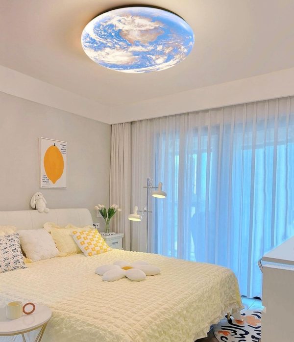 LED плафон DMLiving, модел Pamant, 48W – модерен дизайн и функционалност с три опции за осветление за всяко пространство