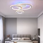 LED таванна лампа с регулируемо осветление, модерен дизайн и променлива функционалност – DM600-1+1+1 – Идеална за всяко помещение, което изисква персонализирано осветление.