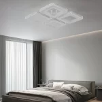 LED таванна лампа с дистанционно управление и регулируема светлина, DM601-4 – Осигурява комфорт и персонализирано осветление за всяка стая.