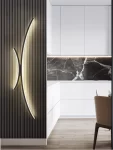 LED аплик премиум DM Living, Модел DM9084/2, Черен – Изтънчена естетика и превъзходна функционалност