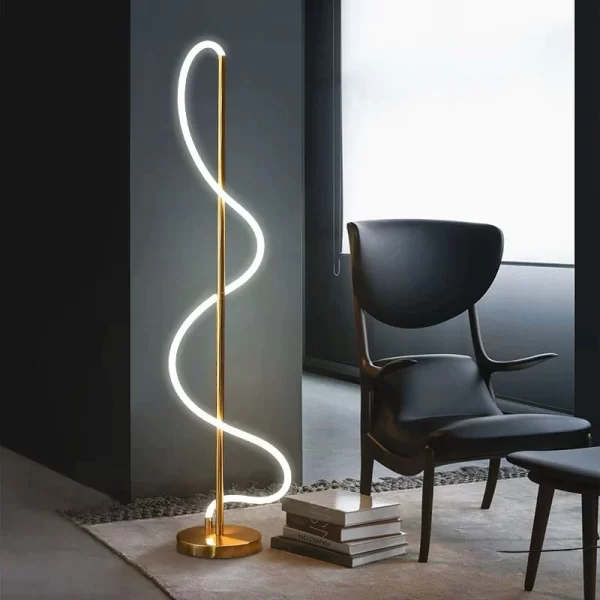 LED лампион Елегантен и Артистичен, Модел DM60040-1500 – Модерно и Ефективно Осветление за Хол и Всекидневна