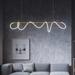 Съвременен LED пендел, 100см, Регулируема Цветова Температура, Модел DM60040A-M – Модерно и Многофункционално Осветление за Всяка Стая