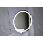 LED огледало Premium Touch, 70x70 см, с функция против замъгляване, модел W13 - модерен дизайн и безупречна яснота