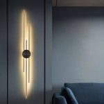 LED аплик, съвременен дизайн, златисто/черно, модел DM143-600 – изискано и елегантно осветление за всяко пространство