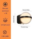 LED лампа, 10см, Компактен модел DM101 – Практично и ефективно осветление за вътрешни пространства