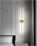 LED аплик DM Living, модел DM120-800 златист – елегантен и луксозен дизайн, изискано осветление за всяко пространство