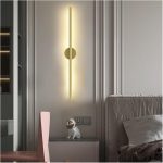 LED аплик DM Living, модел DM120-800 златист – елегантен и луксозен дизайн, изискано осветление за всяко пространство