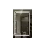 LED огледало с докосване, 60x80 см, модел D033 - Перфектно изпълнение и модерен дизайн за вашата баня