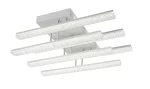 LED полилей с модерен дизайн и 6 източника на светлина DM9050/6 бял – модерно и елегантно осветление за съвременни стаи