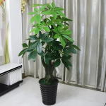 Изкуствено растение Schefflera Arboricola Елегантно Без Саксия PA07/150, 150см Зелено – Освежаващо и Екзотично за Всяко Пространство