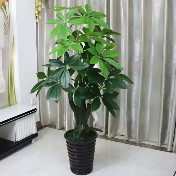 Изкуствено растение Schefflera Arboricola Елегантно Без Саксия PA07/150, 150см Зелено – Освежаващо и Екзотично за Всяко Пространство