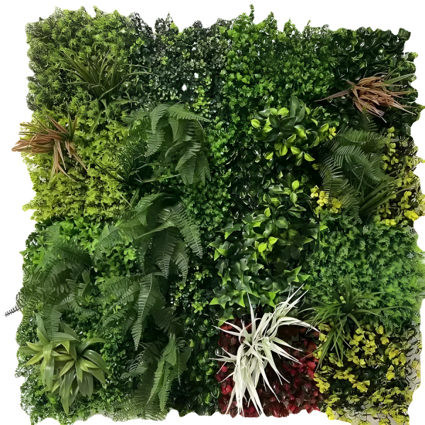 Изкуствена Зелена Панел 100x100см – Креативно Решение за Подобряване на Атмосферата PV06/100x100