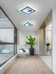 LED полилей, модерен дизайн с 3 вида светлина, 100W, бял/черен – изискан избор за съвременно осветление, DM9065-240