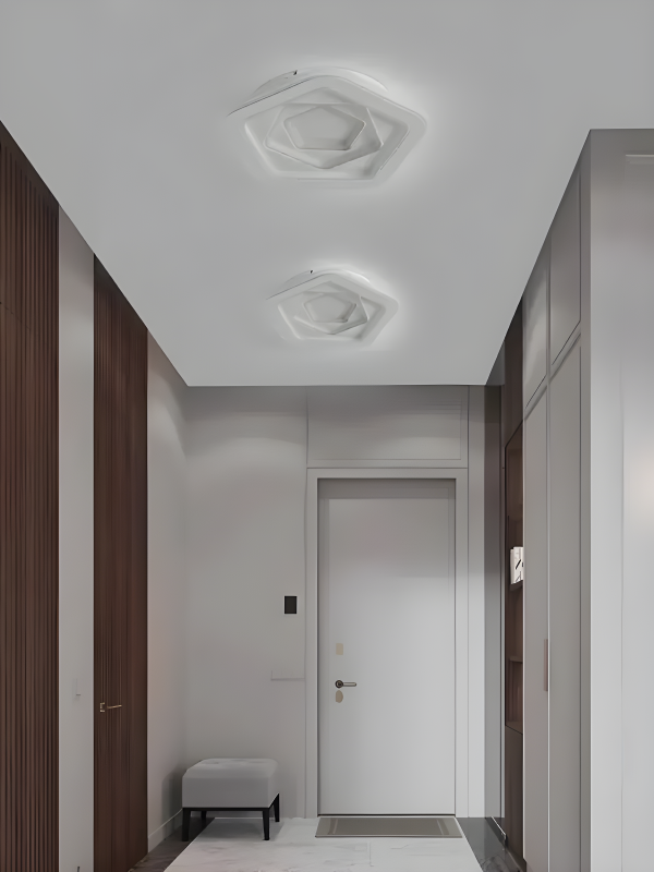 LED csillár, премиум дизайн, Бял, 3 вида светлина, 92W, DM9115-300, идеалният избор за изключителен интериор.