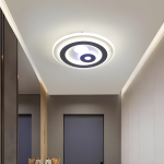 LED полилей, Изискан дизайн, 3 вида светлина, 78W, Бял/Черен – Перфектност и стил във всеки детайл, DM9066-240
