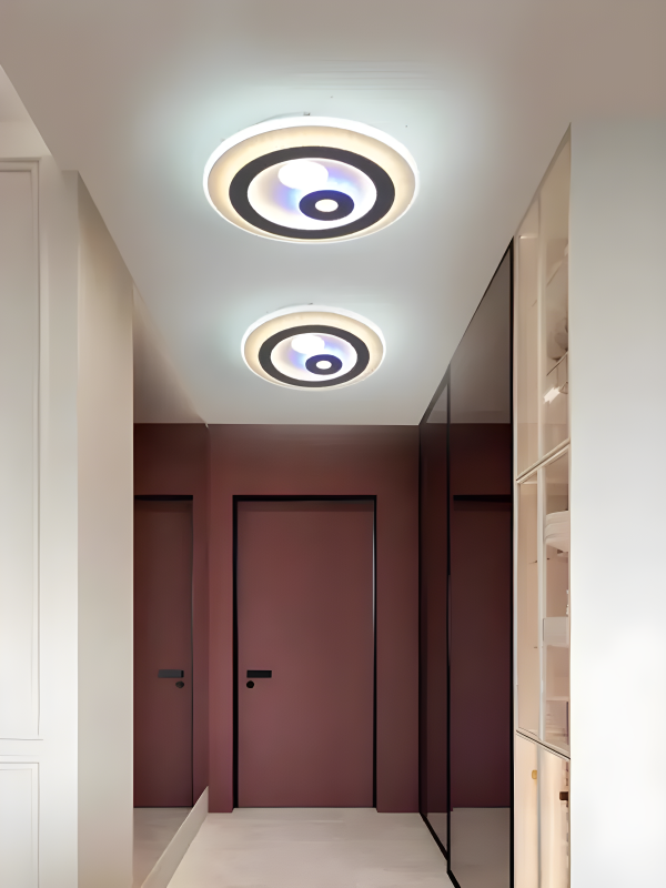 LED полилей, Изискан дизайн, 3 вида светлина, 78W, Бял/Черен – Перфектност и стил във всеки детайл, DM9066-240