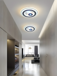 LED полилей, Изискан дизайн, 3 вида светлина, 78W, Бял/Черен – Перфектност и стил във всеки детайл, DM9066-240