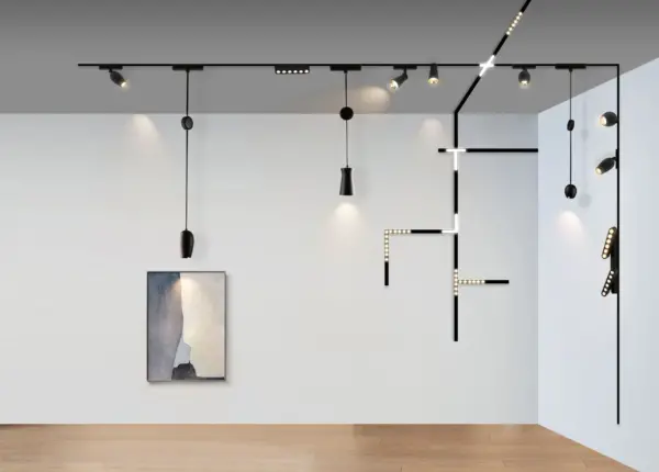 Димируем LED прожектор, модерен, магнитна шина, регулируем, 9W, X1-CCT, черен – Безупречен избор за всеки интериор