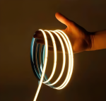 Съвременна COB LED лента с неутрална светлина – Изтънчено решение за осветление, 12W/M, 5m/ролка, 12V