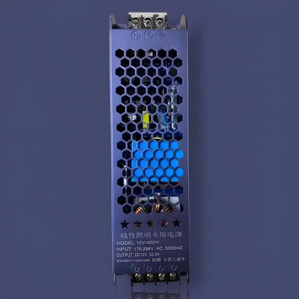 Премиум Трансформатор на Напрежение – Впечатляващ Капацитет от 400W, 12V, 33.3A за Ефективно LED Осветление