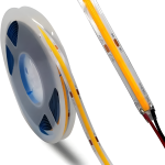 Съвременна COB LED лента с топла светлина – изискано и универсално осветление, 12W/M, 5m/ролка, 12V