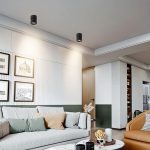 LED спот Модерен Черен, с въртене на 180 градуса, 12W – Практично осветление с неутрална светлина, модел DM3017 BK