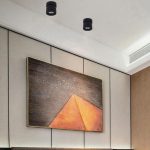 LED спот Модерен Черен, с въртене на 180 градуса, 12W – Практично осветление с неутрална светлина, модел DM3017 BK
