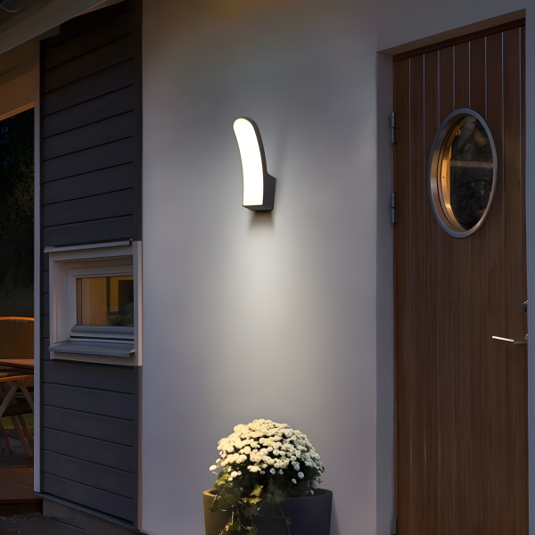 LED аплик за външно осветление, 12W – Топла светлина и издръжливост IP65, модел DM202261