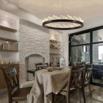 LED кристален полилей, D40cm, с WiFi 2.4G дистанционно управление – Студена/Топла/Неутрална светлина, Регулируема интензивност DM-G4106/400