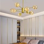 LED csillár Licurici 40W, 94CM, 3000K – Модерен дизайн DM-G3390/3+3
