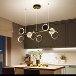 Модерен LED csillár с WiFi 2.4G дистанционно управление, студена/топла/неутрална светлина и регулируема интензивност – ярко осветление и напреднала функционалност DM-G4035