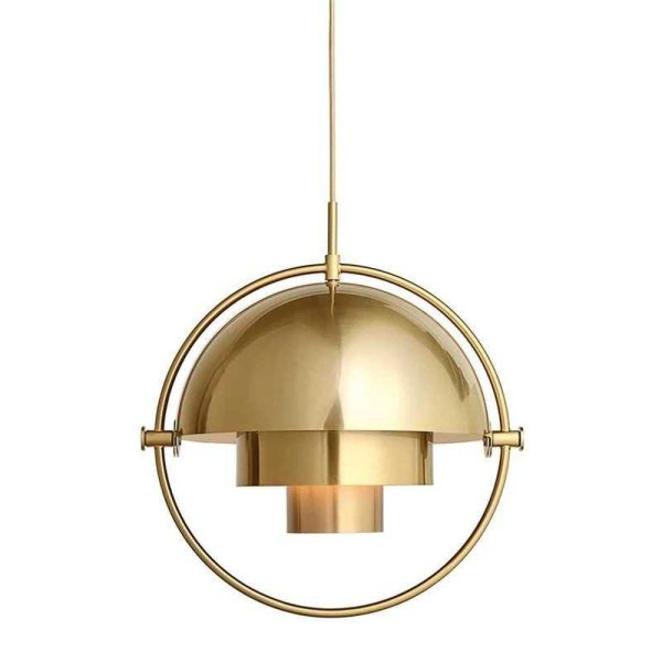 Елегантен висящ csillár, E27, Максимум 60W, Метал, Диаметър 34CM, DM-CD801/1 GD – Модерен стил и изключителна функционалност