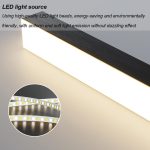 <strong> Продуктово описаниеЕлегантен LED полилей с WiFi 2.4G дистанционно управление, регулируема светлина студена/топла/неутрална, 100см, премиум осветление и съвременен стил DM-G4110-1000 черен<strong> Отзиви на клиенти