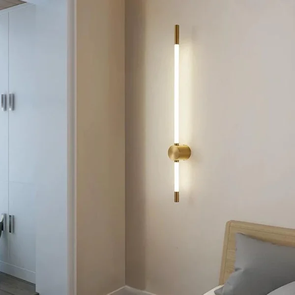 LED аплик DM Living, модел DM-R9153/800, 3 вида светлина, 10W, златисто