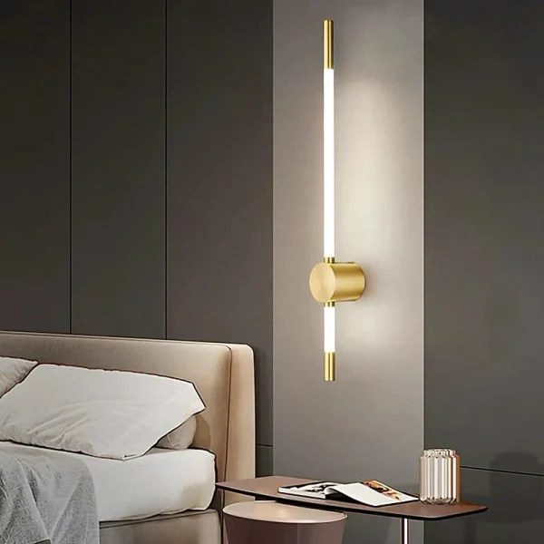 LED аплик DM Living, модел DM-R9153/800, 3 вида светлина, 10W, златисто