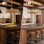 Рустикален пендел DM Living, модел DM609-1, 1 x E27, регулируема височина, черен
