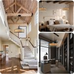 Рустикален пендел DM Living, модел DM609-1, 1 x E27, регулируема височина, черен