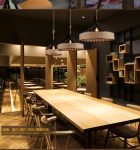 Рустикален пендел DM Living, модел DM606-1, 1 x E27, регулируема височина, черен