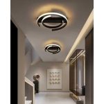 LED плафон с 3 функции 30W топла/студена/неутрална светлина DM9325 Черен