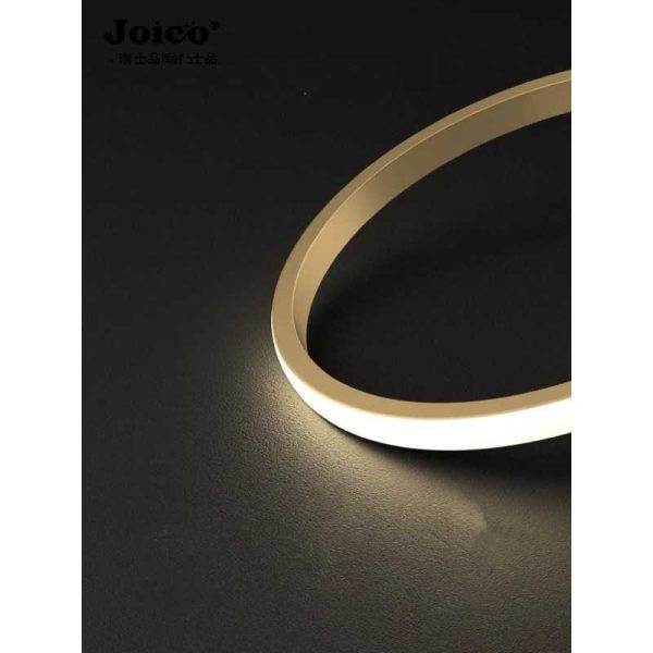LED плафон с 3 функции 30W топла/студена/неутрална светлина DM9325 Златисто