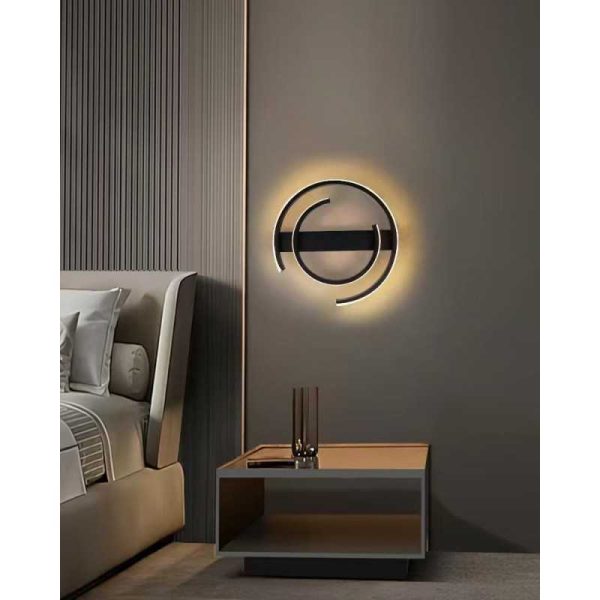 LED плафон с 3 функции 30W топла/студена/неутрална светлина DM9325 Черен