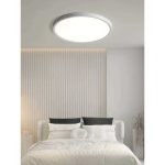 LED плафон IP44 40W Ултра тънък Дебелина 2.1см D40см 6500K 4000lm DMDS01-400MM-40W Бял