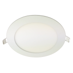 Тънък LED прожектор Ø170, 12W=75W, 2700K, топла светлина